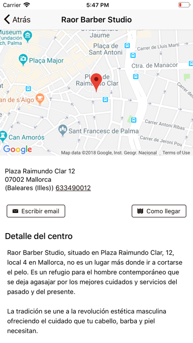 Raor Barber Studio screenshot 2