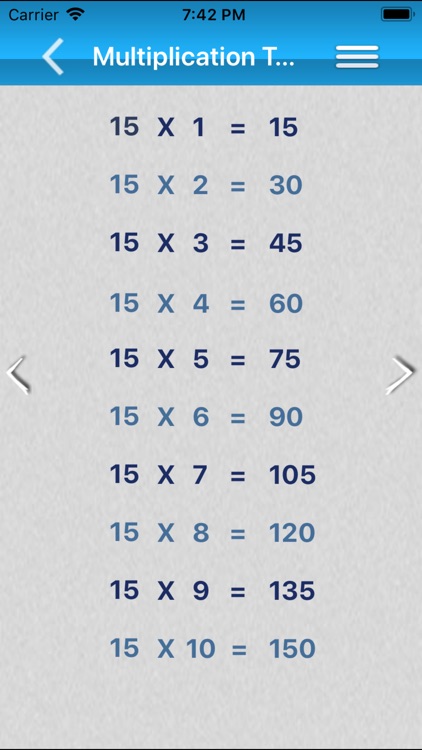 Multiplication - Times  Tables