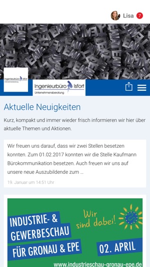 Ingenieurbüro Isfort(圖1)-速報App