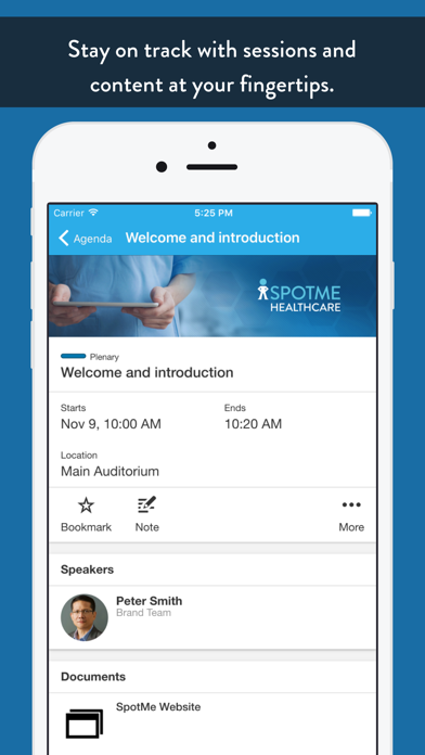 How to cancel & delete SpotMe Healthcare Event App from iphone & ipad 4
