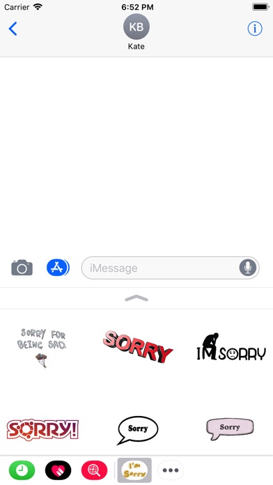 Say Sorry With Stickers screenshot 2