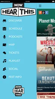 now hear this podcast festival iphone screenshot 1
