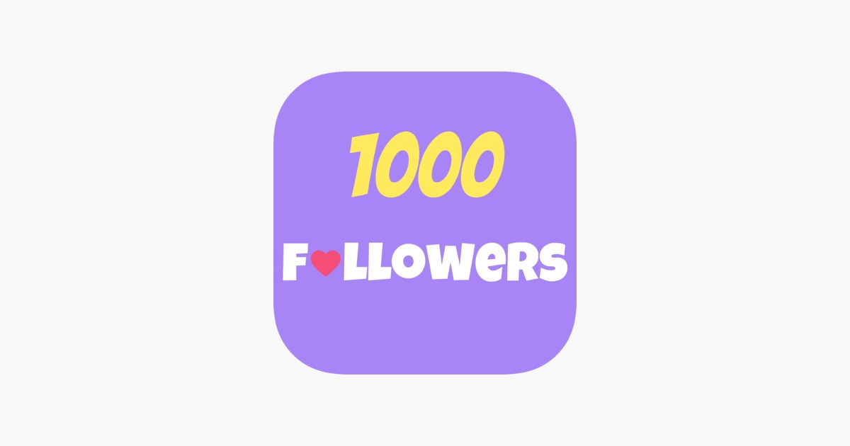 ‎1000 Followers + for instagram on the App Store - 1200 x 630 jpeg 26kB