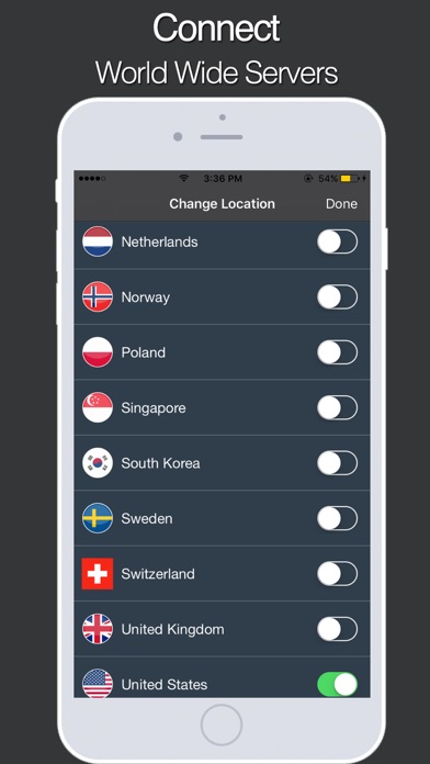 VPN for iPhone - VPN master screenshot 2