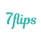 Flip 7 times and you will remember the word forever