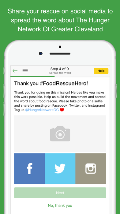 How to cancel & delete Hunger Network Food Rescue from iphone & ipad 4
