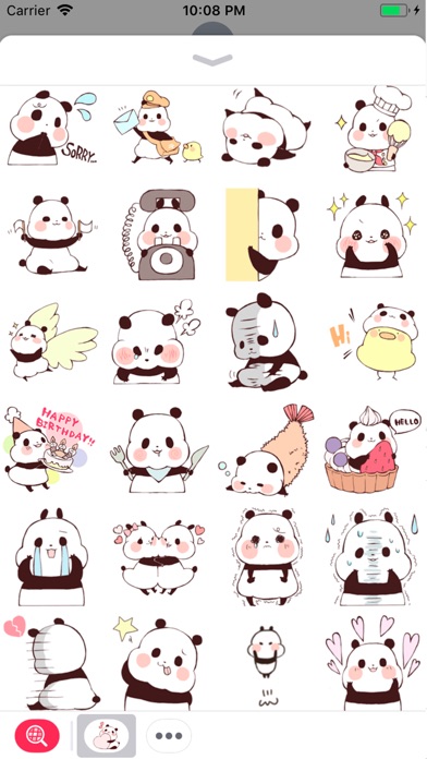 Good Panda Stickers screenshot 2