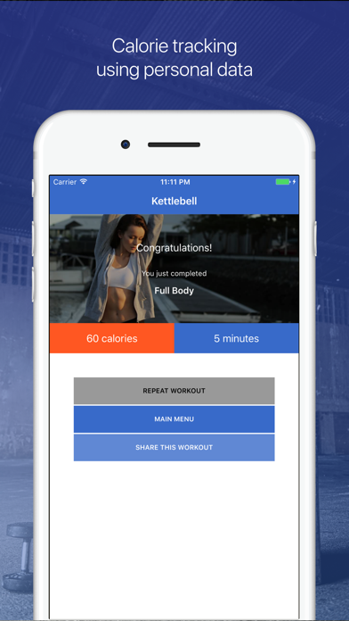 Kettlebell Workouts by Fitify screenshot 4