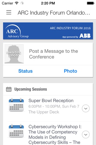 ARC Industry Forum 2020 screenshot 2