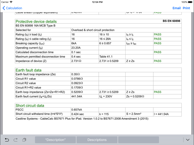 CableCalc BS7671(圖5)-速報App