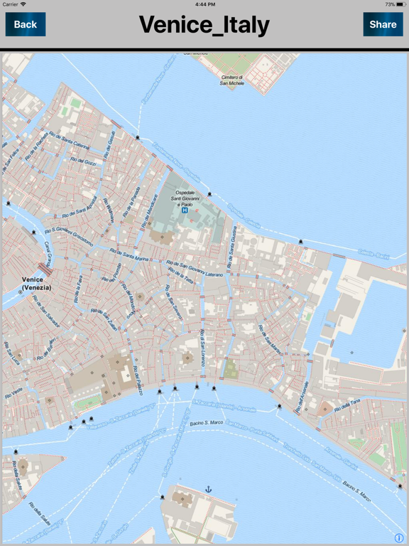 Venice Italy Offline mapsのおすすめ画像2