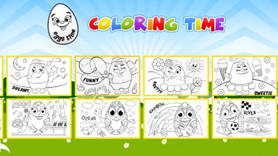 How to cancel & delete Eggs Time Coloring Books from iphone & ipad 1