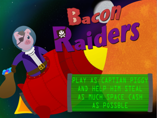 Bacon Raiders, game for IOS