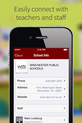 Winchester Public Schools screenshot 2