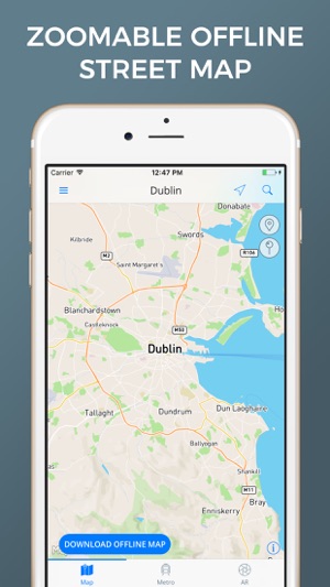 Dublin city maps