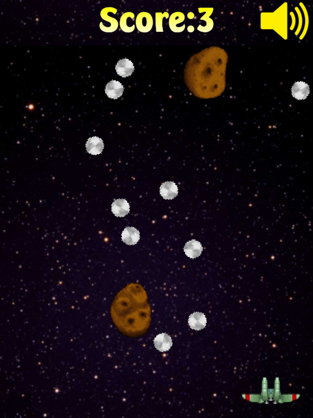 Asteroidfield, game for IOS