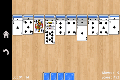 Solitaire Spider ! screenshot 3