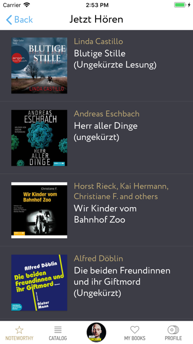 Hörbücher auf Deutsch screenshot 2