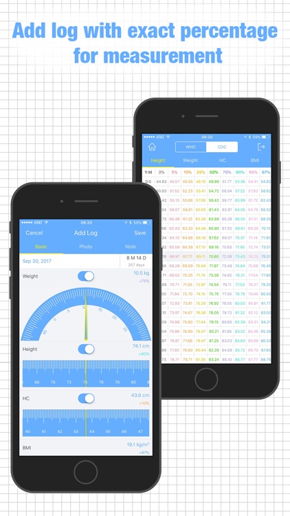 iBaby Growth Charts