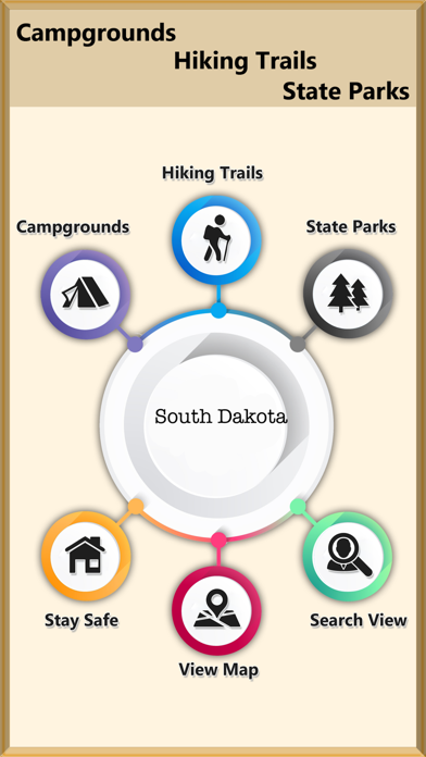 South Dakota - Camps & Trails screenshot 2