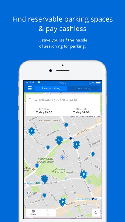 ParkU – the Parking App screenshot-0