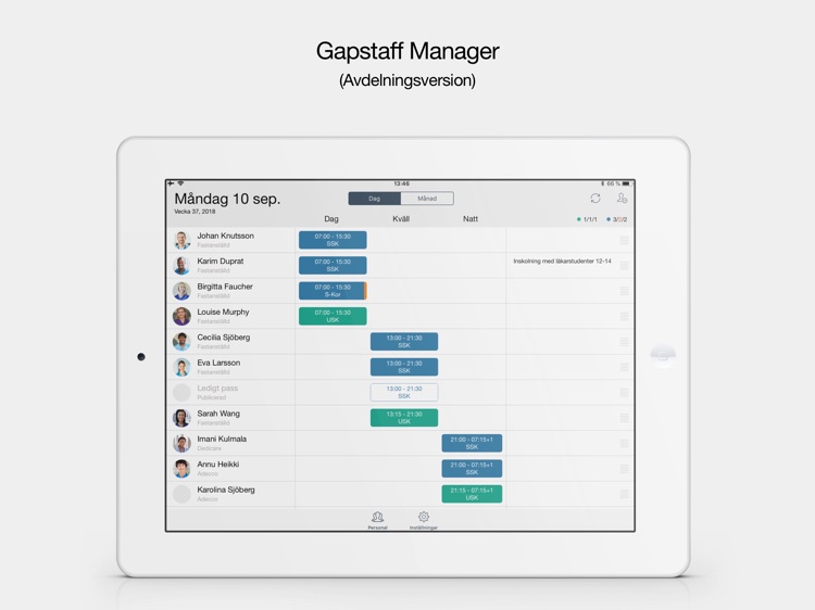 Gapstaff Roster