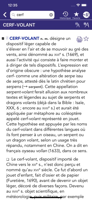 Dictionnaire Robert Historique(圖4)-速報App