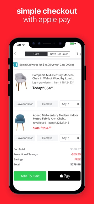 overstock.com app