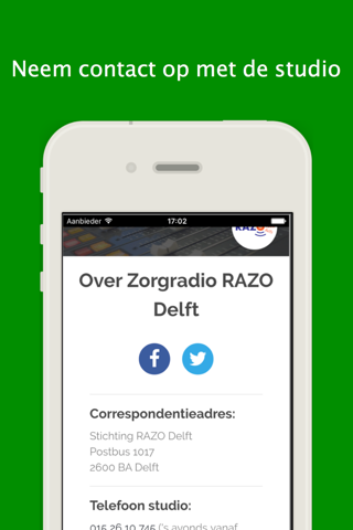 Zorgradio RAZO Delft screenshot 3