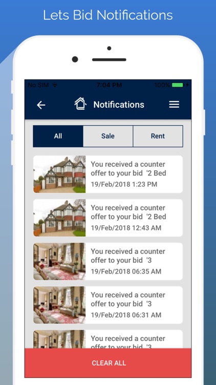 Lets Bid Property-Customer App screenshot-3