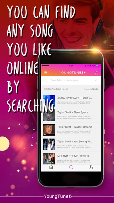 YoungTunesPlus - offline music screenshot 2