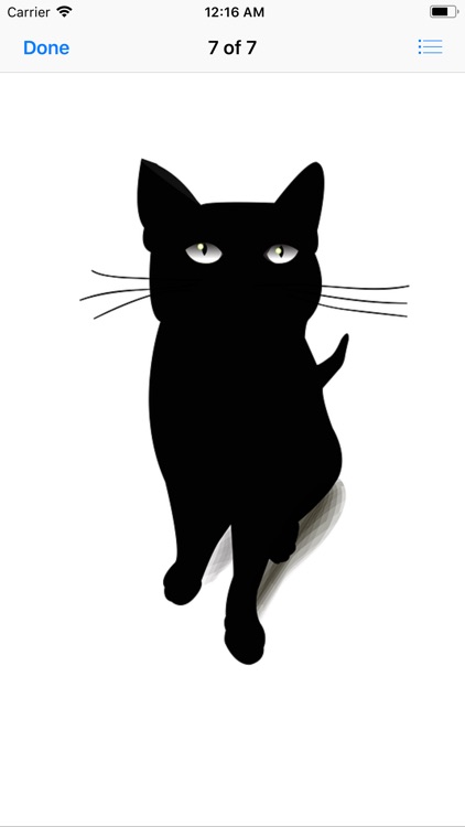 My Black Cat Sticker Pack screenshot-3