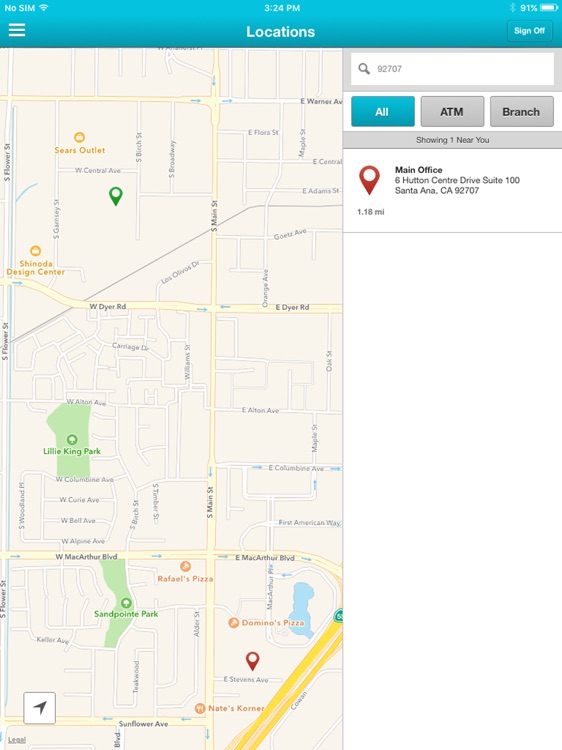 Infinity Bank Personal iPad screenshot-4