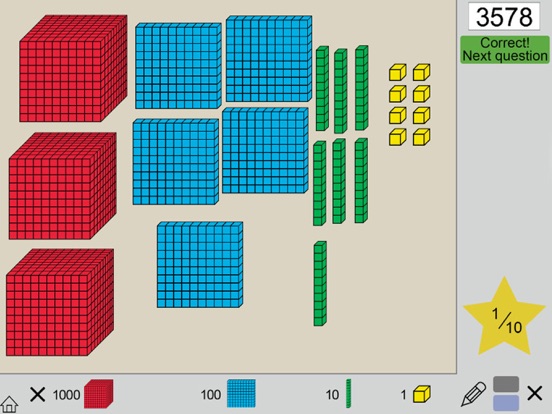 draw base ten blocks to show 169