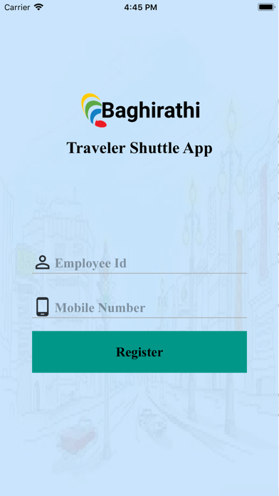 Traveller Shuttle App screenshot 2