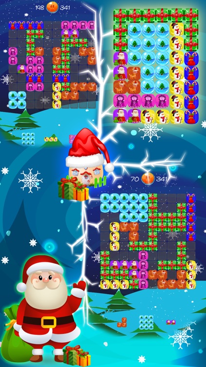 Christmas Block : Puzzle Santa