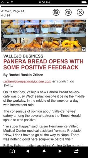 Vallejo Times-Herald E-edition(圖2)-速報App