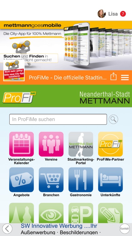 ProFiMe - Stadtinfo Mettmann