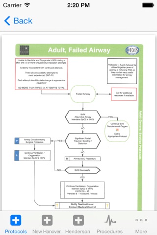 NC EMS Protocols screenshot 2