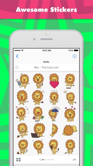 Reo - The Cute Lion stickers(圖1)-速報App