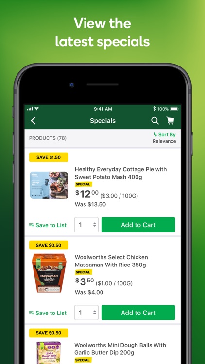 Woolworths screenshot-5