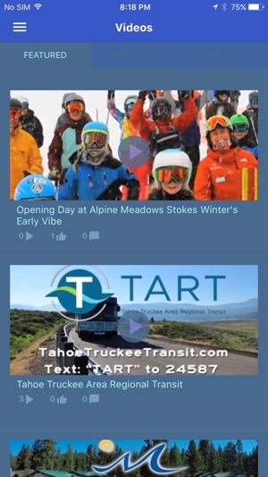 Lake Tahoe App - Tahoe TV(圖3)-速報App