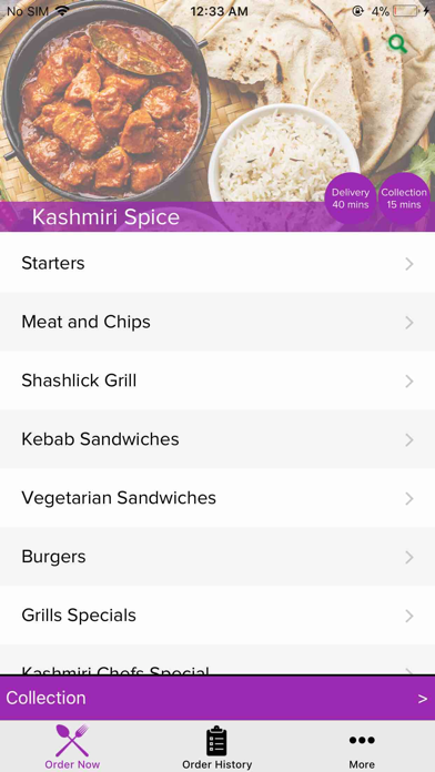 How to cancel & delete Kashmiri Spice Burnage from iphone & ipad 1