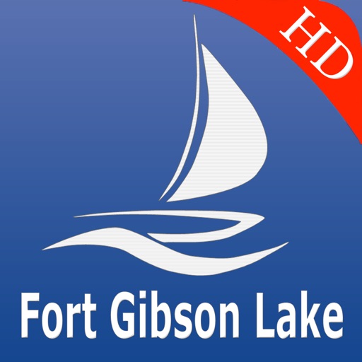 Fort Gibson Lake GPS Chart Pro icon