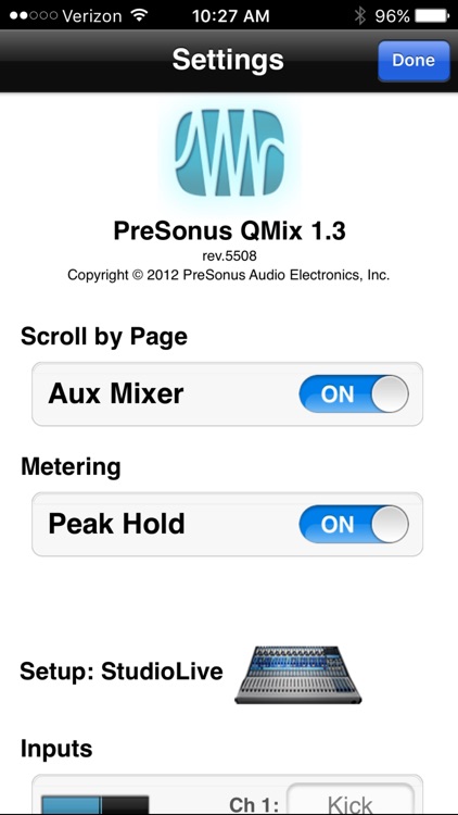PreSonus QMix screenshot-3