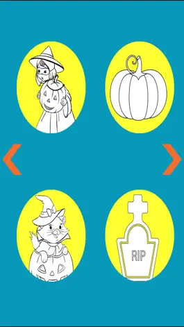 Game screenshot Halloween Colouring Book apk