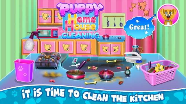 Puppy Home House Cleaning(圖3)-速報App