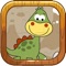 The three levels of Jigsaw Game, you can choose between Easy, Normal and Hard for the 12 very cute Dinosaur cartoon images