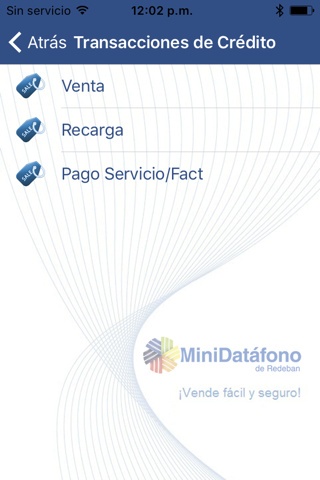 MiniDatáfono de Redeban screenshot 3