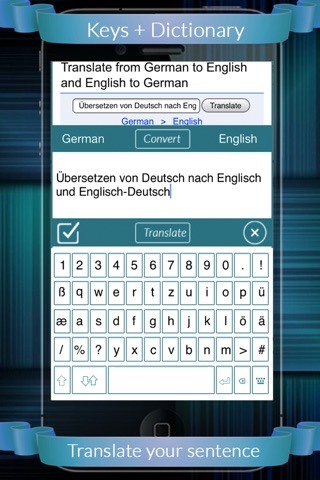 German Eng Dictionary + Keys screenshot 3
